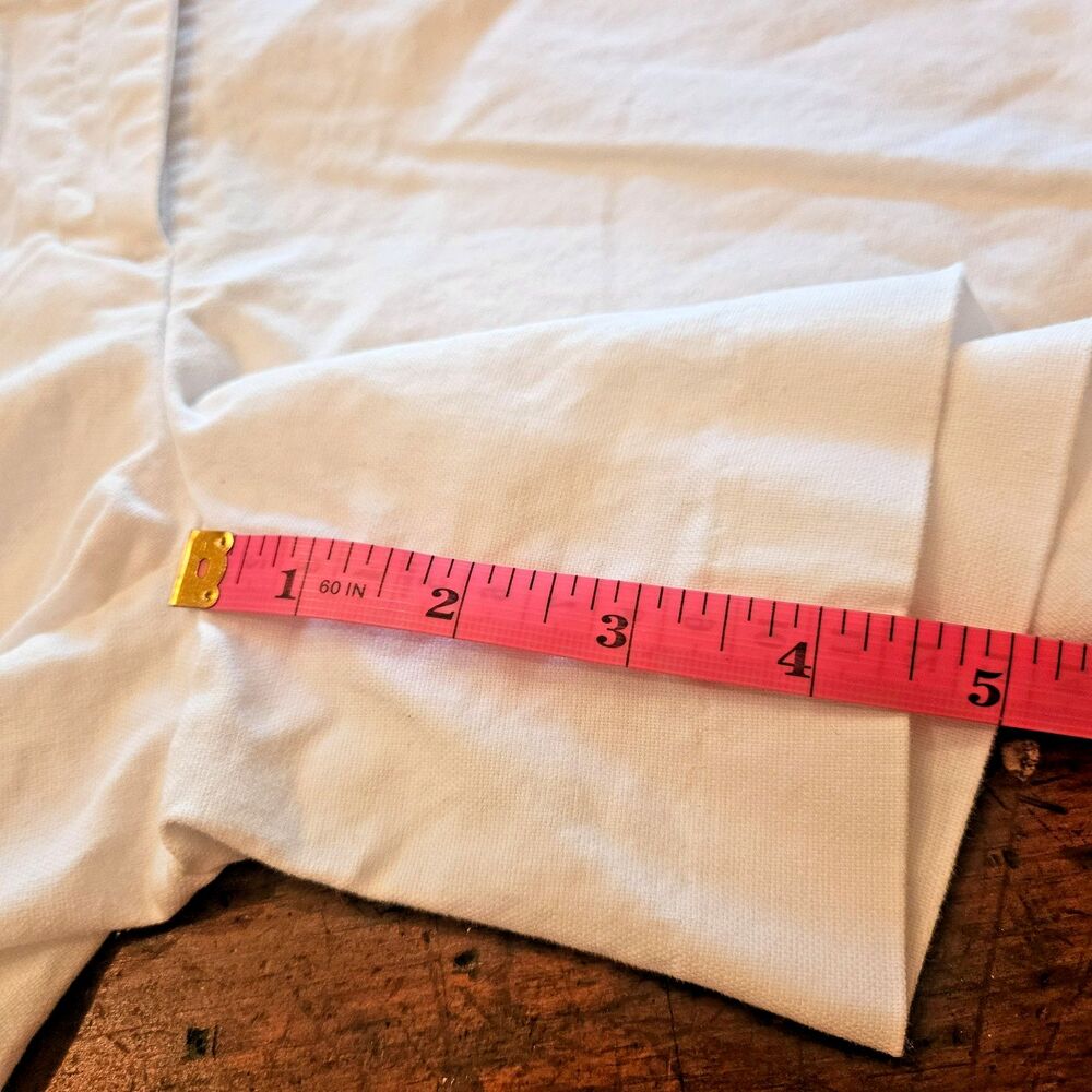 Kenar White Shorts Women Size 8 Flat Front Medium Rise Vacation Beach Summer - Picture 7 of 9